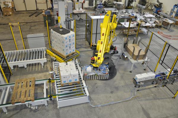 Impianti pallettizzatori